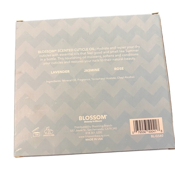 Blossom and Beauty Scented Cuticle Oil Lavender Jasmine and Rose NWT - Picture 2 of 4